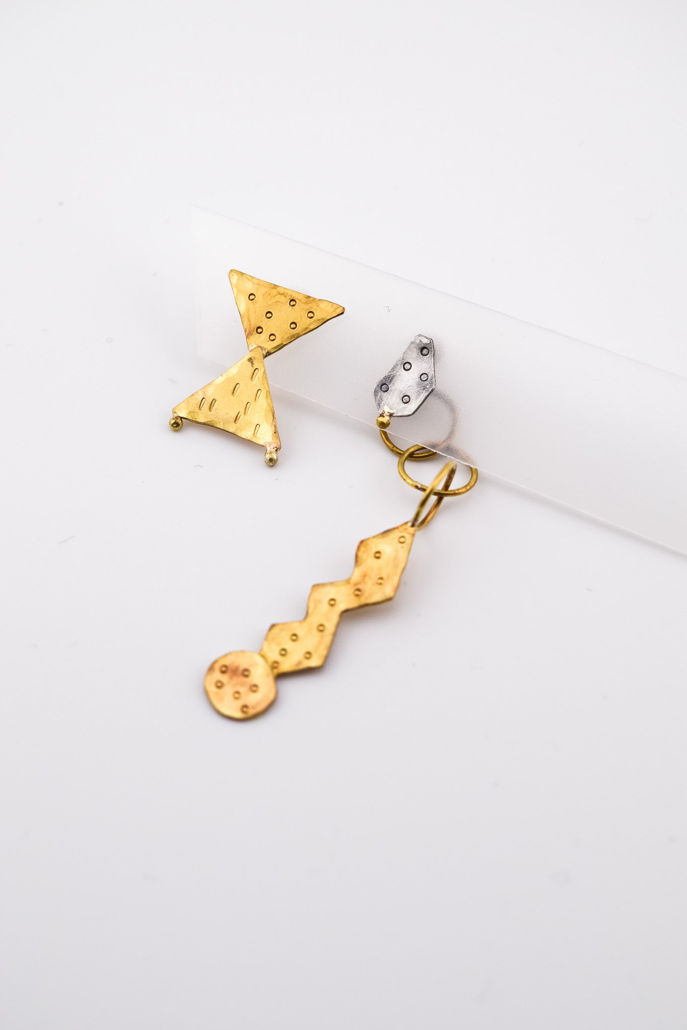 真鍮ピアス